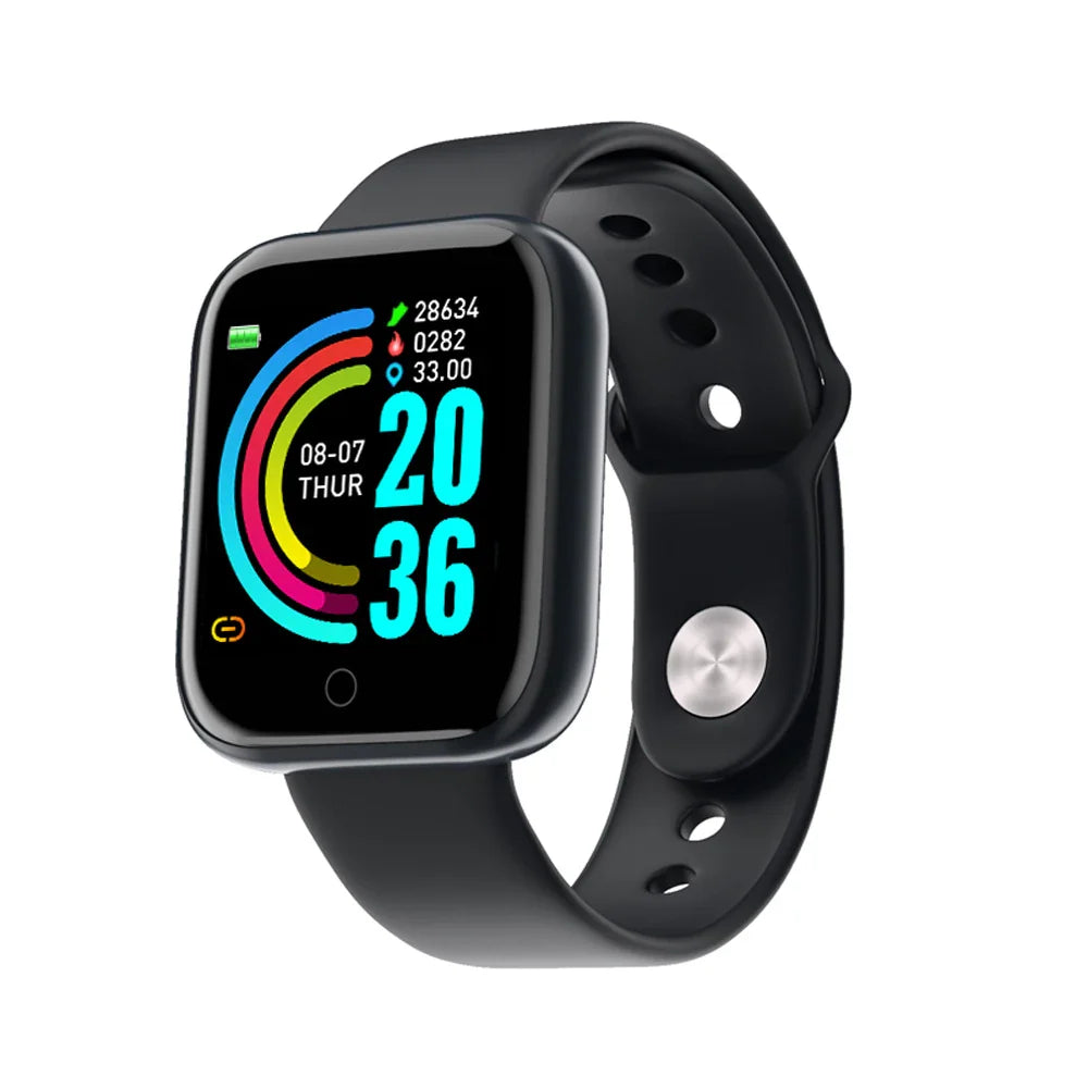 D20 Smart Watch Bluetooth Fitness Tracker Health Monitor Unisex
