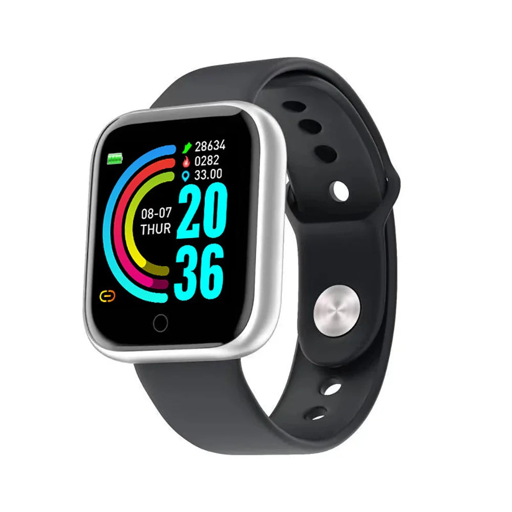 D20 Smart Watch Bluetooth Fitness Tracker Health Monitor Unisex