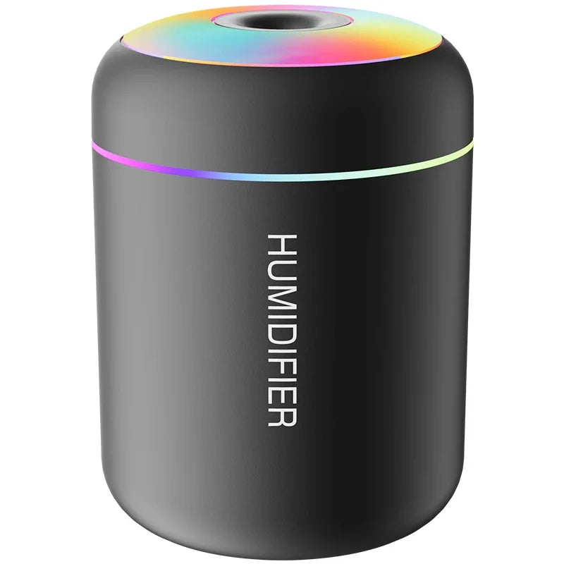 180ML USB Mini Air Humidifier Aroma Diffuser Mist Maker LED Lights
