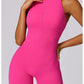 Women’s Sleeveless Slim Jumpsuit Activewear Fitness Gym Workout One Piece