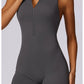 Women’s Sleeveless Slim Jumpsuit Activewear Fitness Gym Workout One Piece