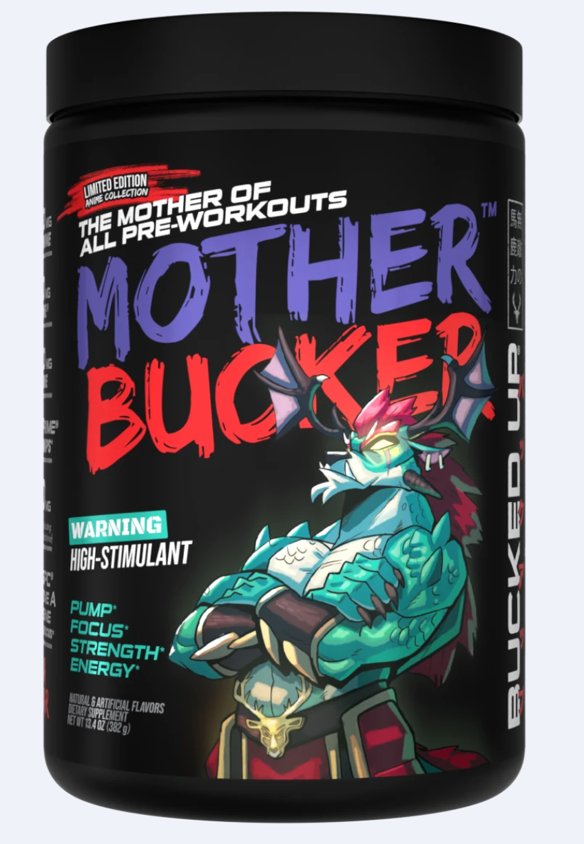 Bucked Up  High-Stimulant Pre-Workout Formula 20 Servings Supplement