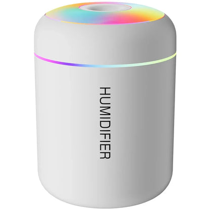 180ML USB Mini Air Humidifier Aroma Diffuser Mist Maker LED Lights