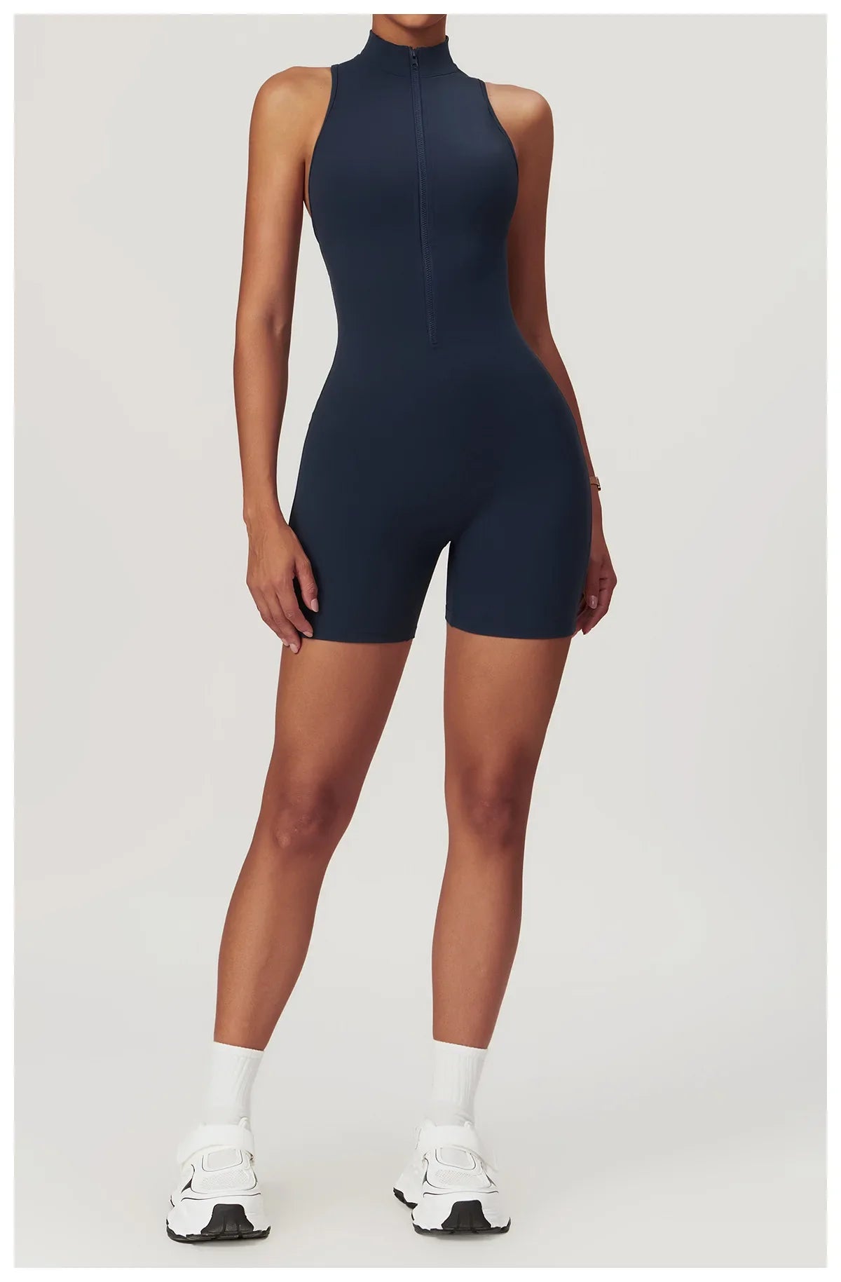 Women’s Sleeveless Slim Jumpsuit Activewear Fitness Gym Workout One Piece