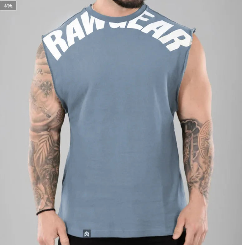 Men’s Performance Sleeveless Shirt Gym Workout Running Athletic Tank Top