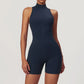 Women’s Sleeveless Slim Jumpsuit Activewear Fitness Gym Workout One Piece