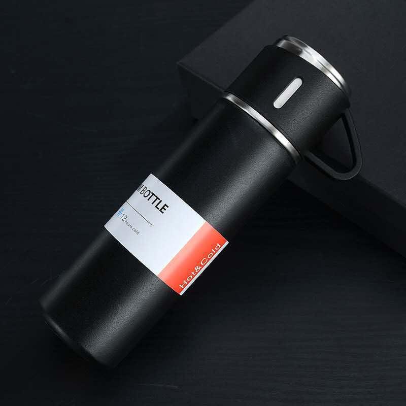 500ml Stainless Steel Vacuum Coffee Thermos Travel Sports Insulated Mug Set
