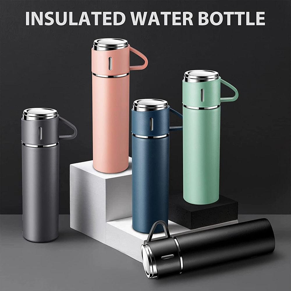 500ml Stainless Steel Vacuum Coffee Thermos Travel Sports Insulated Mug Set