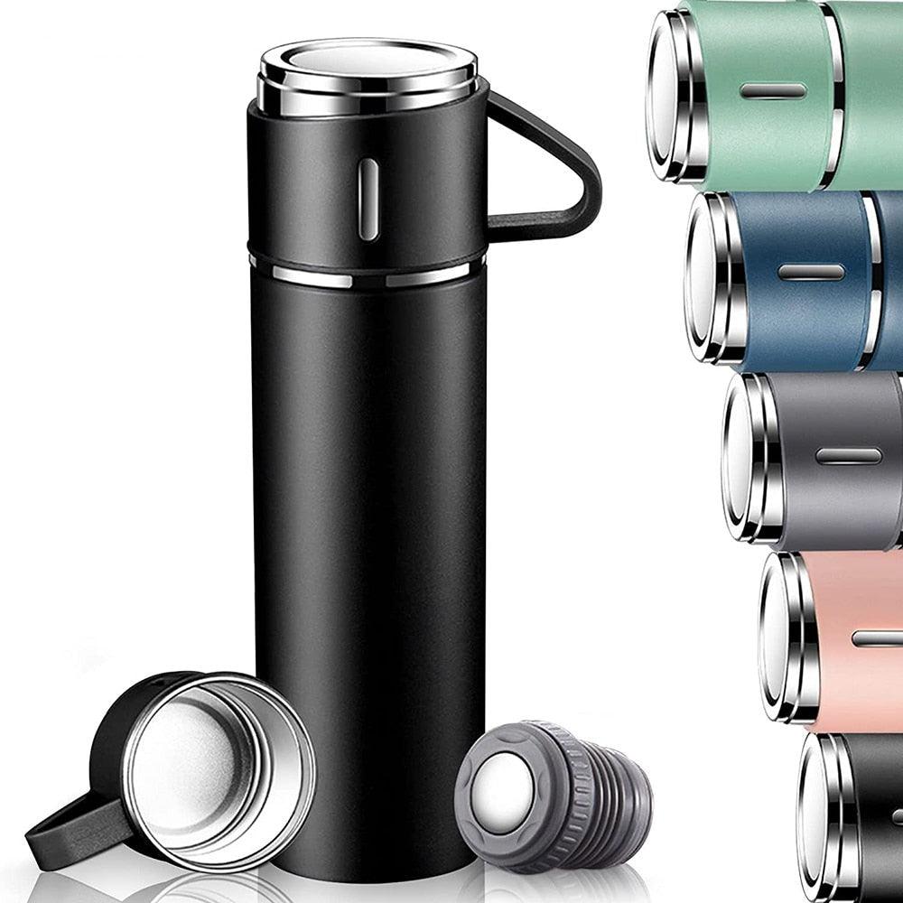 500ml Stainless Steel Vacuum Coffee Thermos Travel Sports Insulated Mug Set