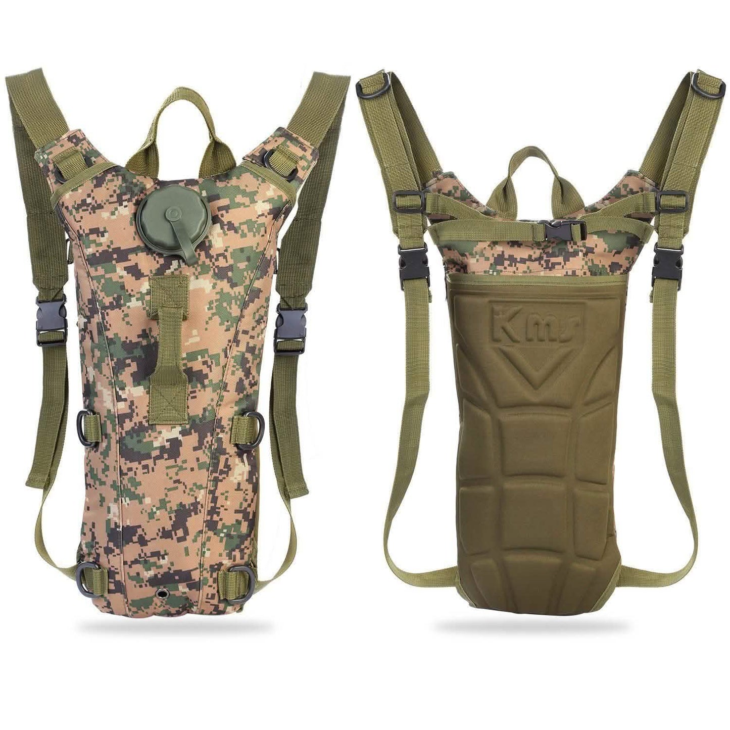 Tactical Hydration Pack 3L Water Bladder Backpack Outdoor Sports