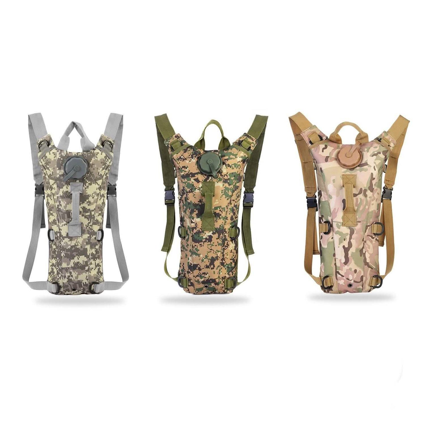 Tactical Hydration Pack 3L Water Bladder Backpack Outdoor Sports