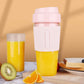 Mini Juicer Cup Portable Blender Smoothies USB Rechargeable Travel Bottle