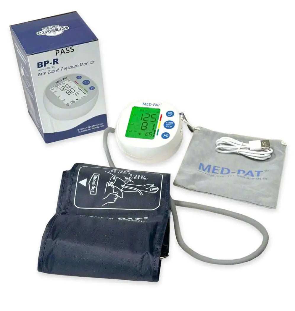 Med-Pat BP-R Automatic Digital Blood Pressure Monitor FDA Cleared Device