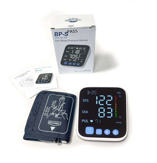 Med-Pat BP-S Arm Blood Pressure Monitor FDA Cleared Digital Device