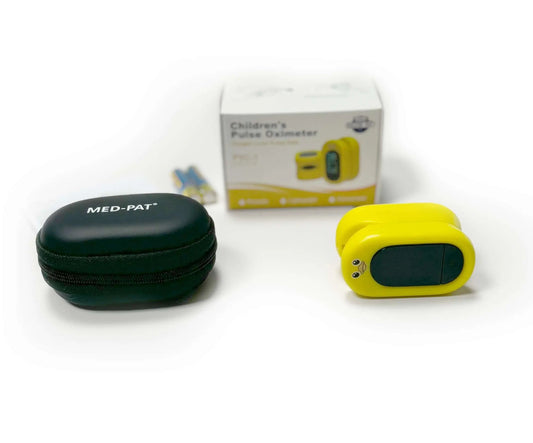 Med-Pat Ducky Kids Pulse Oximeter FDA Cleared SpO2 Heart Monitor