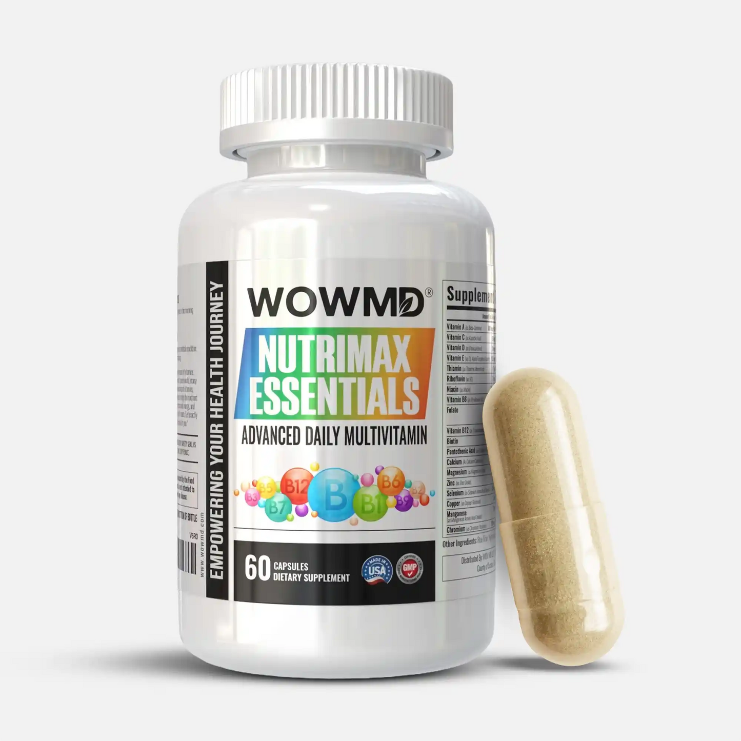 Advanced Daily Multivitamin Complete Wellness Supplement Formula Tablets