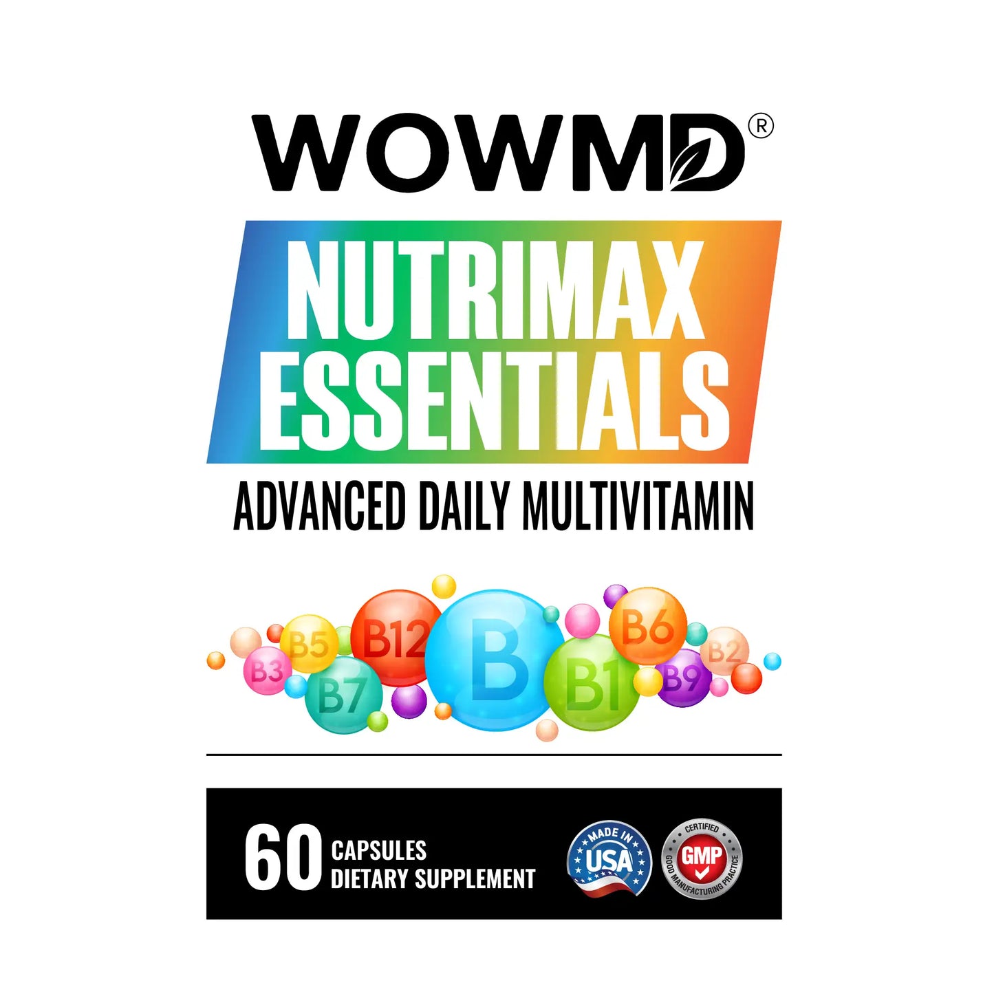Advanced Daily Multivitamin Complete Wellness Supplement Formula Tablets