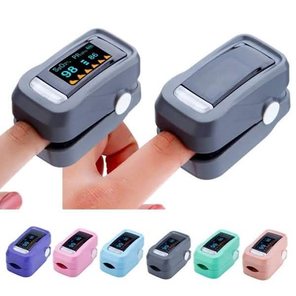 Portable Fingertip Pulse Oximeter Heart Rate Blood Oxygen Monitor Device