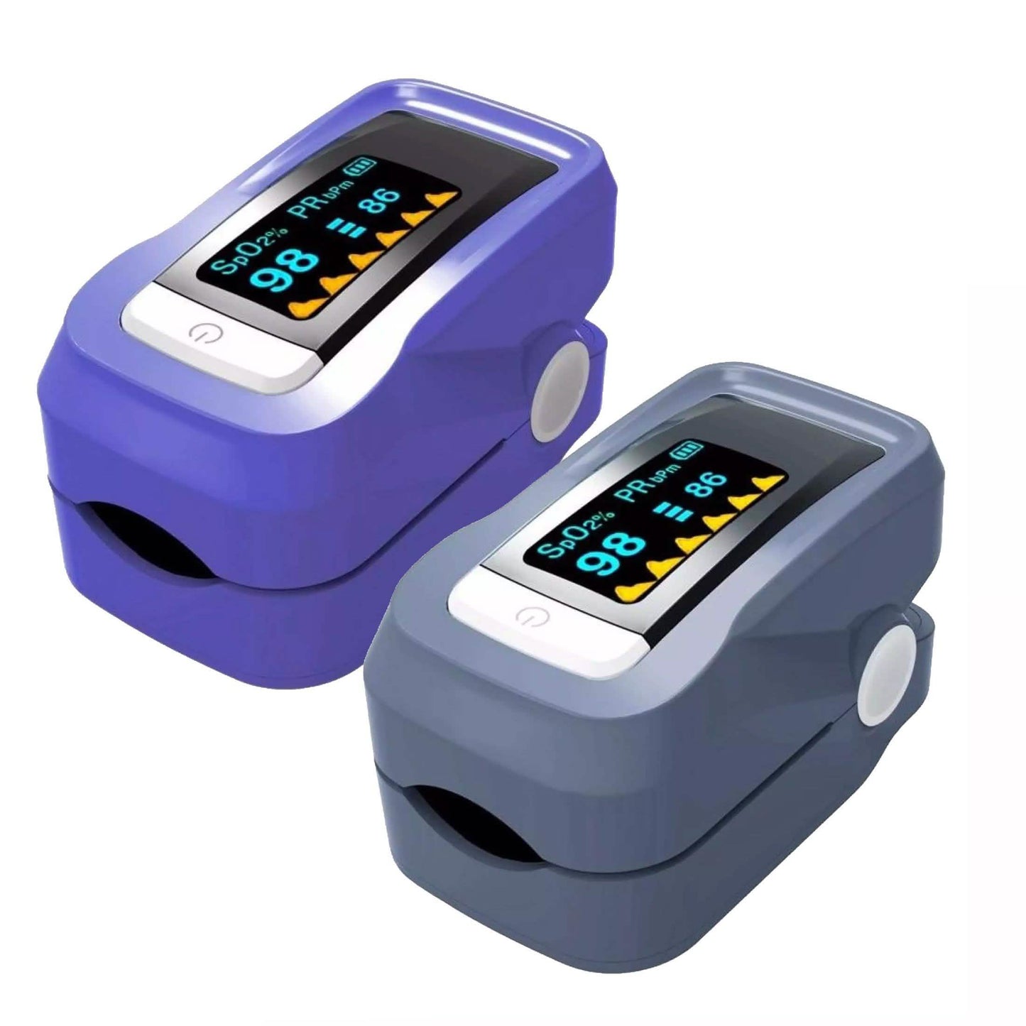 Portable Fingertip Pulse Oximeter Heart Rate Blood Oxygen Monitor Device
