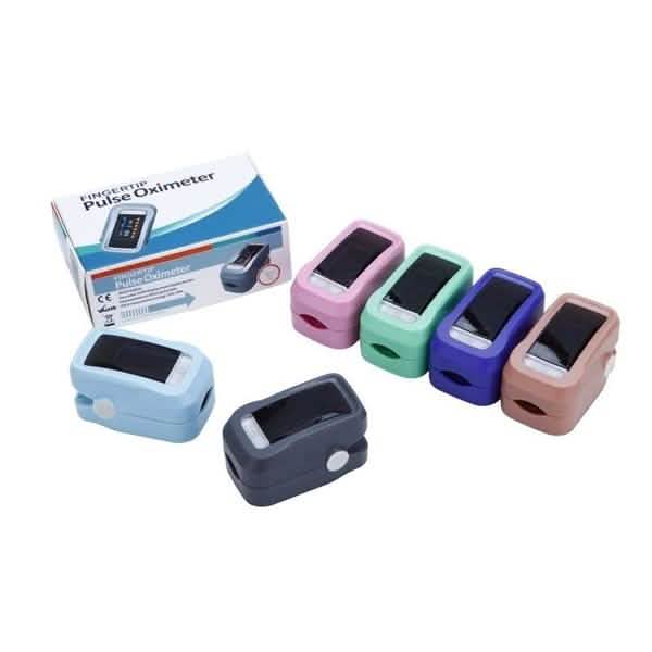 Portable Fingertip Pulse Oximeter Heart Rate Blood Oxygen Monitor Device