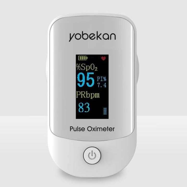 SRI Fingertip Pulse Oximeter Blood Oxygen Heart Rate Monitor Device