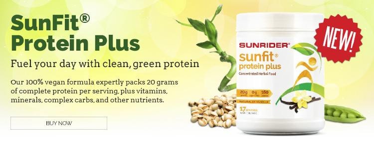 Protein Plus Sunrider Protein Powder Nutritional Supplement Blend Formula